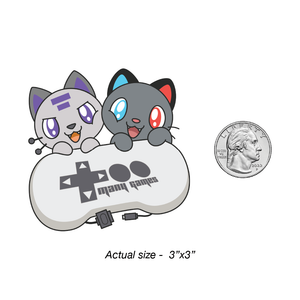 Neko & Gato Mascot Cat Sticker