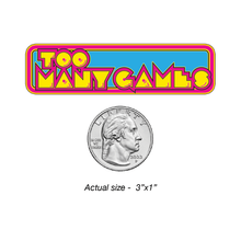 Load image into Gallery viewer, 2022 TooManyGames Show Sticker