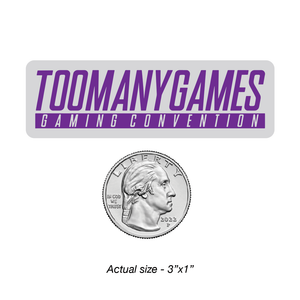 2021 TooManyGames Show Sticker